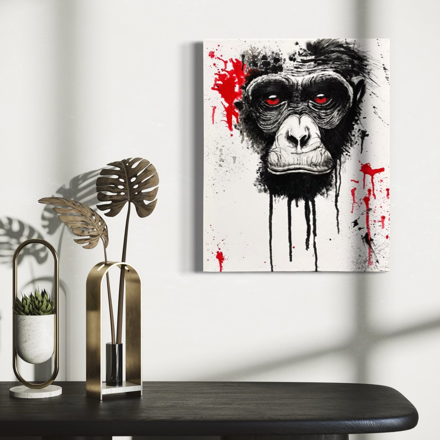 Red Monkey 40x50 Original