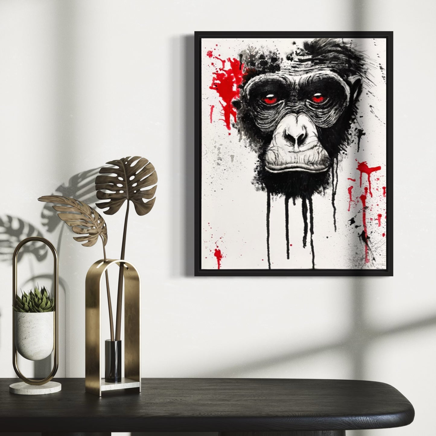 Red Monkey 40x50 Original